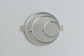 yumiko iihoshi porcelain アルミトレー ラウンド