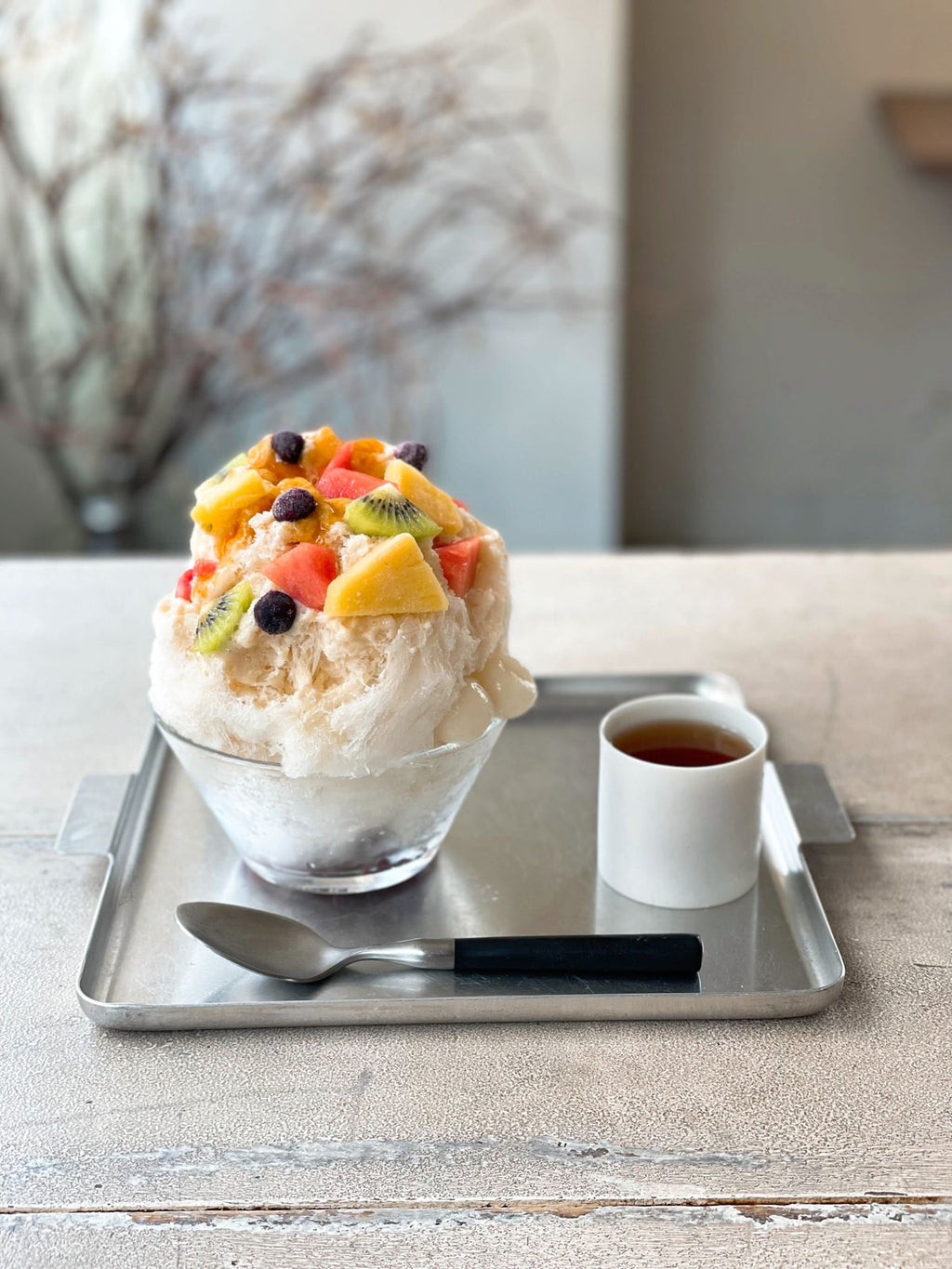 yumiko iihoshi porcelain アルミトレー スクエア