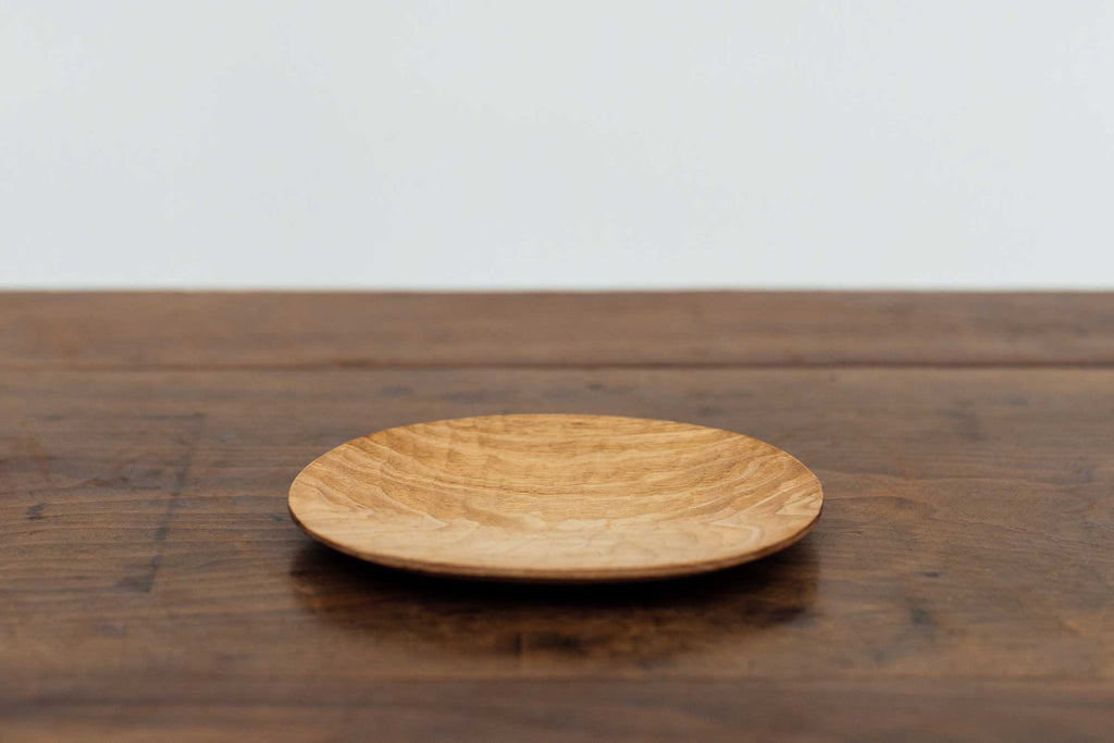 工房イサド オーバル皿(小)クルミ