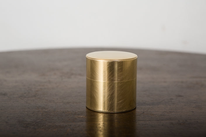 SyuRo 丸缶 真鍮(小)