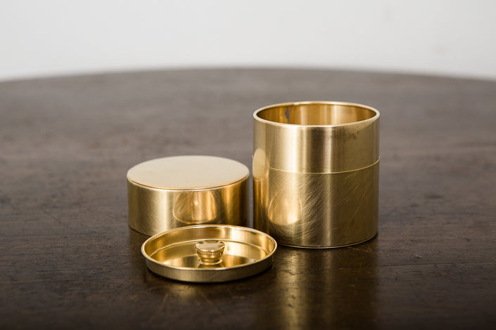 SyuRo 丸缶 真鍮(小)