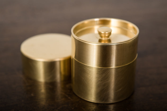 SyuRo 丸缶 真鍮(小)