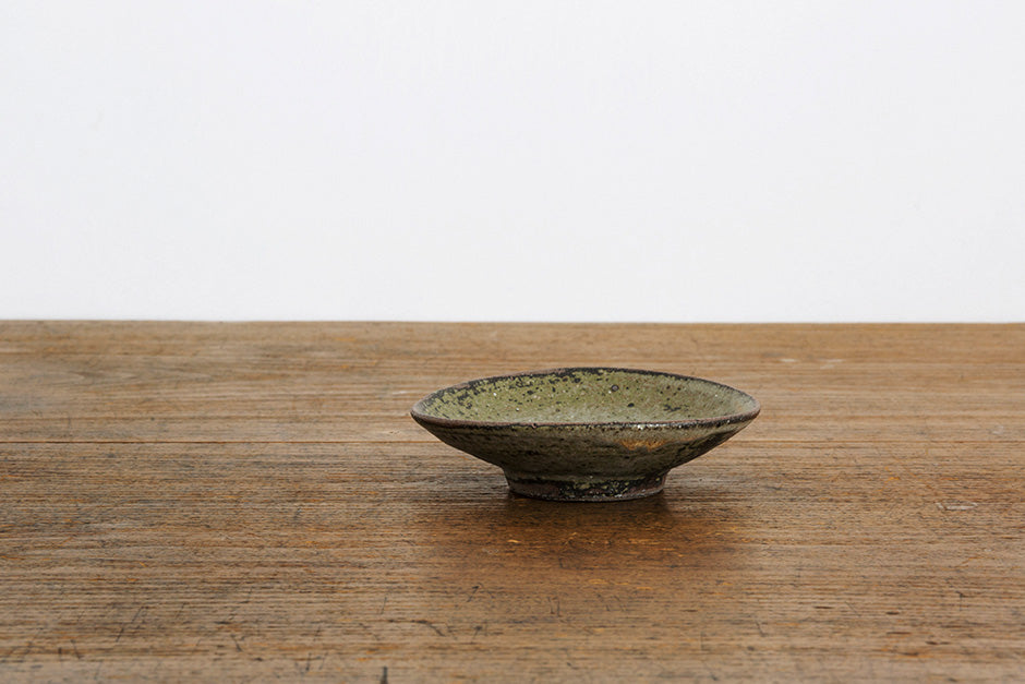 広川絵麻 豆皿 黒