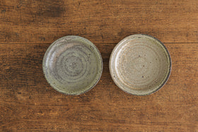 広川絵麻 5寸リム皿 黒