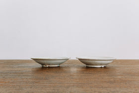 広川絵麻 4寸リム皿 白