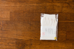 うさぎの会 絹くずまゆ5本指靴下