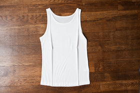 うさぎの会 インナータンクトップ 白