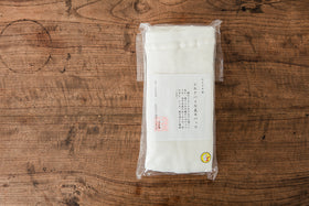 うさぎの会 シルクパイル長スパッツ 白