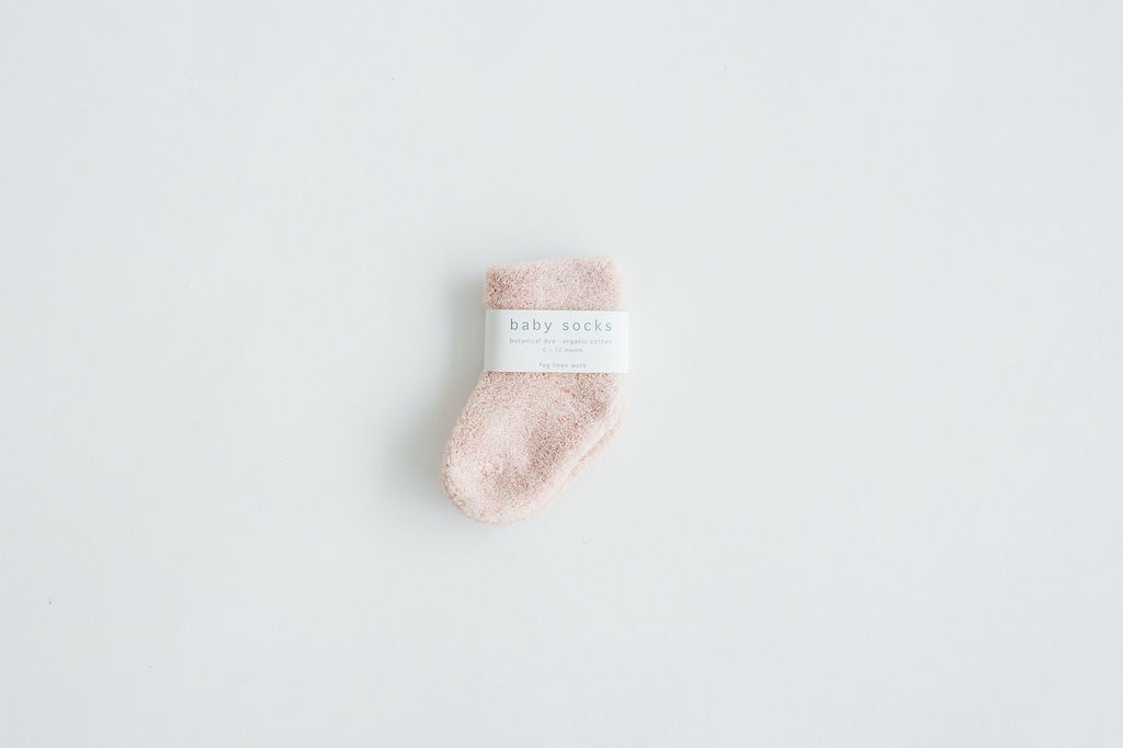 fog linen work ベビーパイルソックス