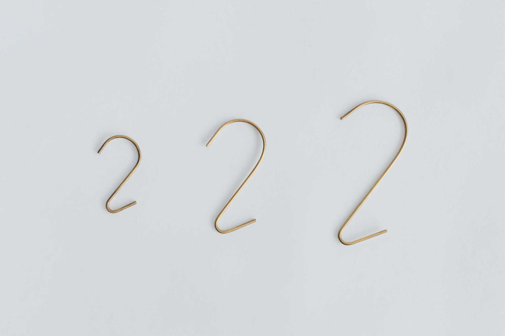 fog linen work ブラス J フック