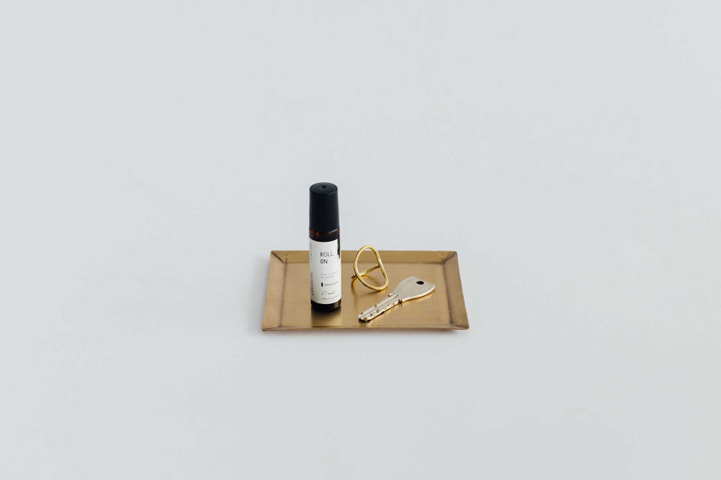 fog linen work ブラスプレート 長方形