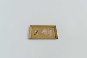 fog linen work ブラスプレート 長方形