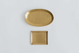 fog linen work ブラスプレート 長方形