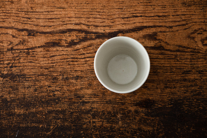 田村文宏 白磁猪口