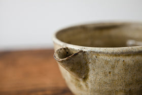 田村文宏 灰釉粉引片口