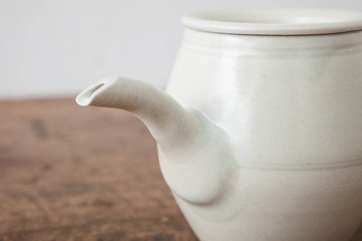 田村文宏 白磁ポット