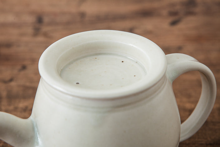 田村文宏 白磁ポット