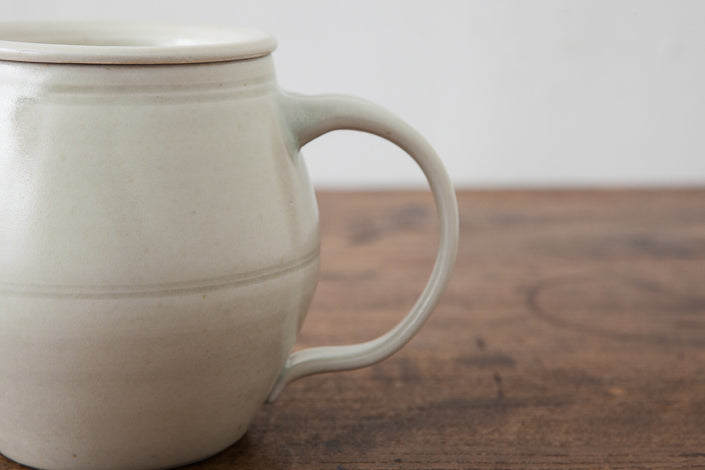 田村文宏 白磁ポット