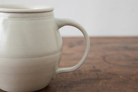 田村文宏 白磁ポット