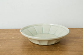 田村文宏 白磁 花弁鉢