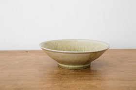 田村文宏 灰釉櫛目鉢 5寸