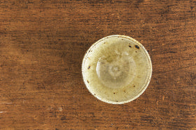 田村文宏 灰釉粉引めし碗