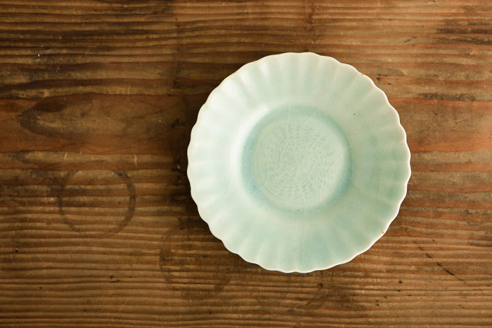 安齋新・厚子 菊小皿