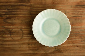 安齋新・厚子 菊小皿