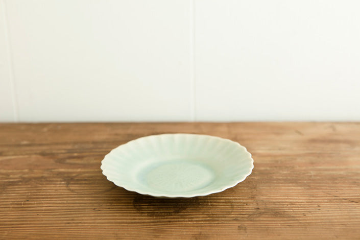 安齋新・厚子 菊小皿