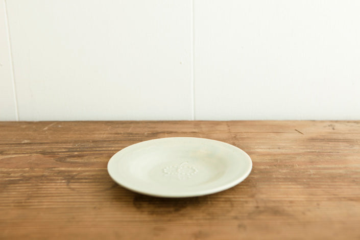 安齋新・厚子 刻紋豆皿(1)