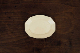 安齋新・厚子 渕鉄楕円皿(小)