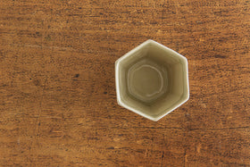 安齋新・厚子 青磁六角湯呑