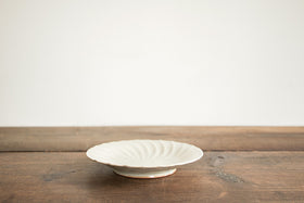 安齋新・厚子 青磁ねじり銘々皿