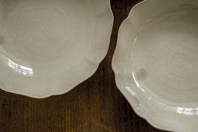 安齋新・厚子 青磁なます皿