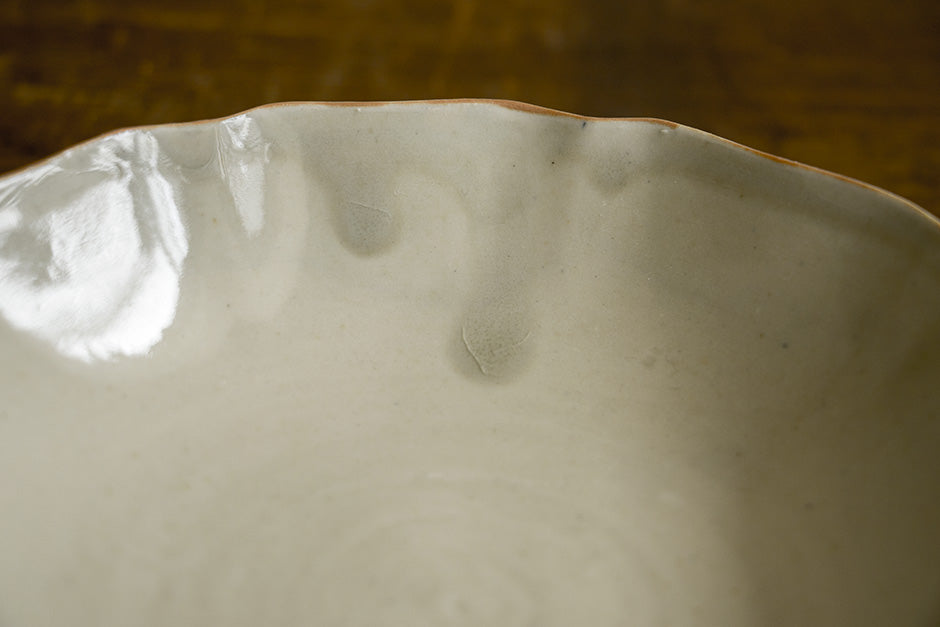 安齋新・厚子 青磁なます皿