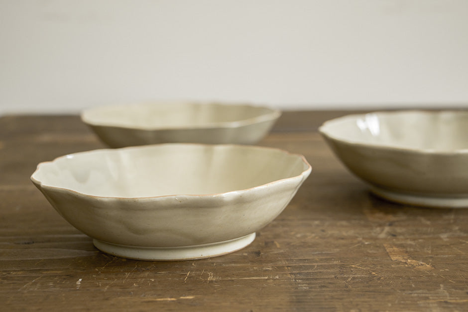 安齋新・厚子 青磁なます皿