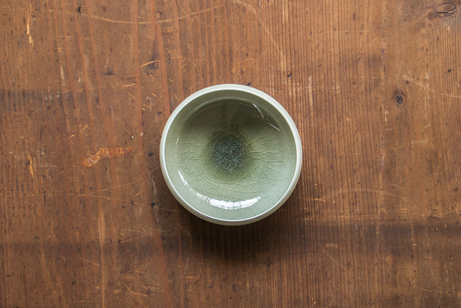 安齋新・厚子 灰釉小鉢