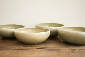 安齋新・厚子 灰釉小鉢