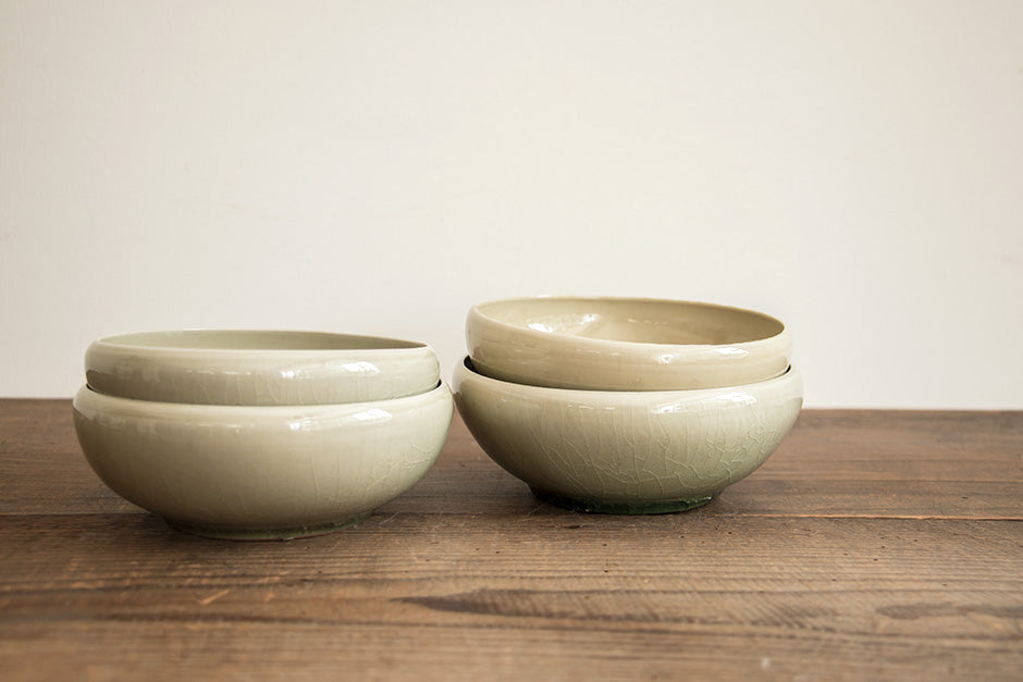 安齋新・厚子 灰釉小鉢