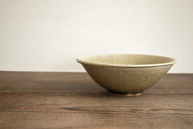 安齋新・厚子 灰釉鉢