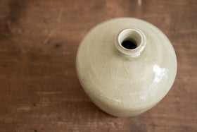 安齋新・厚子 灰釉壼