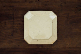 安齋新・厚子 青磁四方皿