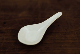 安齋新・厚子 白磁蓮華