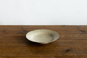 安齋新・厚子 青磁菊花皿