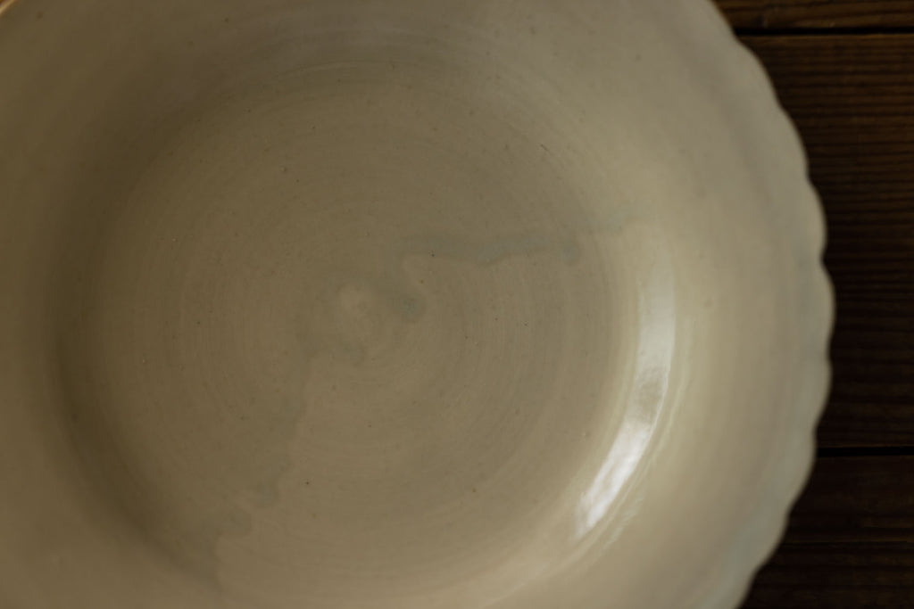 安齋新・厚子 青磁菊花皿