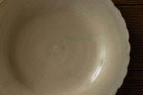 安齋新・厚子 青磁菊花皿