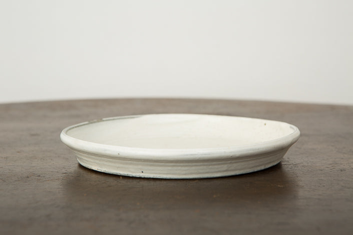 松原竜馬 粉引 7寸プレート