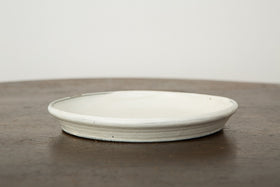 松原竜馬 粉引 7寸プレート