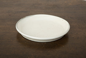 松原竜馬 粉引 7寸プレート