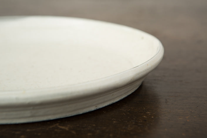 松原竜馬 粉引 7寸プレート